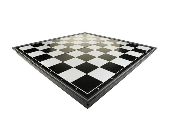 Visão do tabuleiro de xadrez perspectiva — Fotografia de Stock