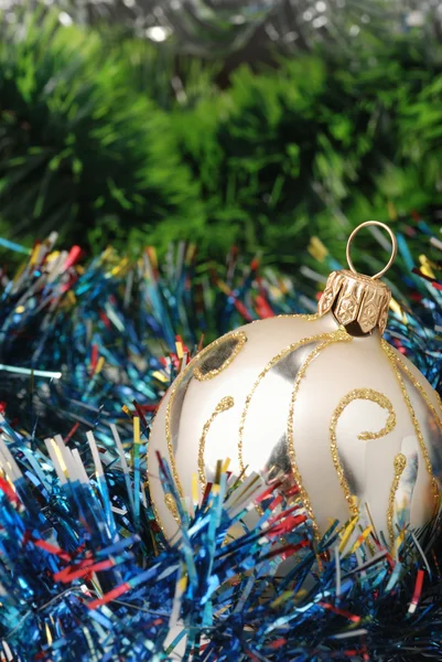Fundo de Natal com Pele-árvore — Fotografia de Stock