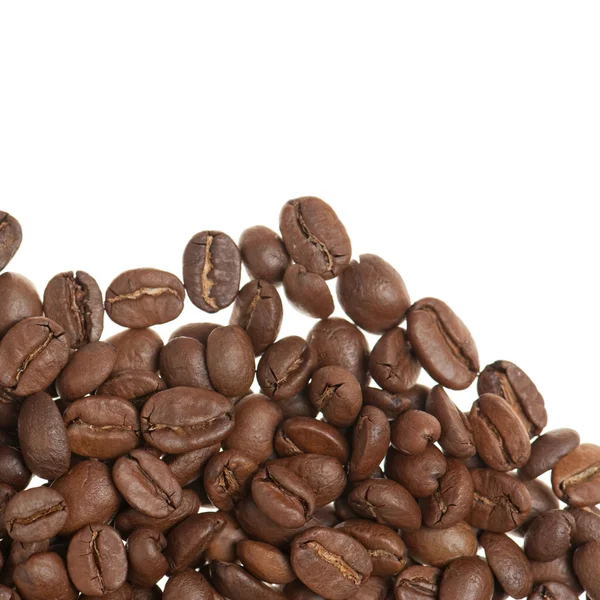 Hoop van korrels van koffie — Stockfoto