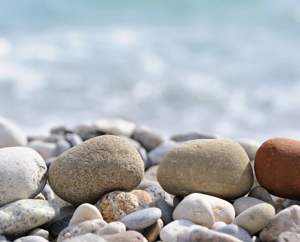 Pebble em uma praia — Fotografia de Stock