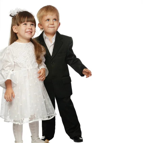 Pair - the boy the girl — Stock Photo, Image