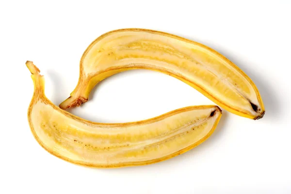 Geschnittene Banane — Stockfoto