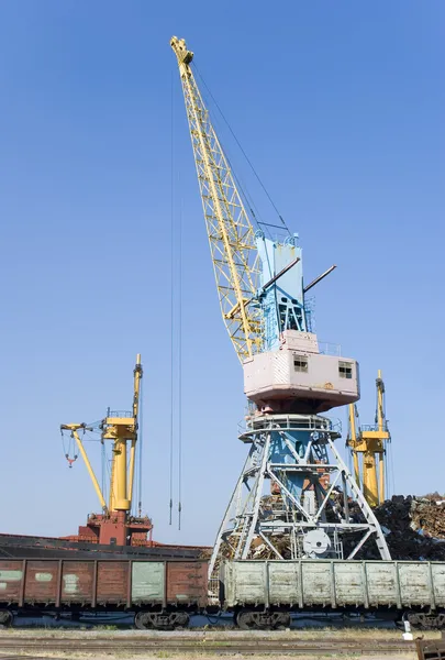 Elevating crane — Stock Photo, Image