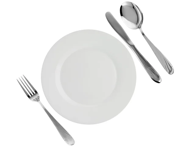 stock image Empty kitchen plate