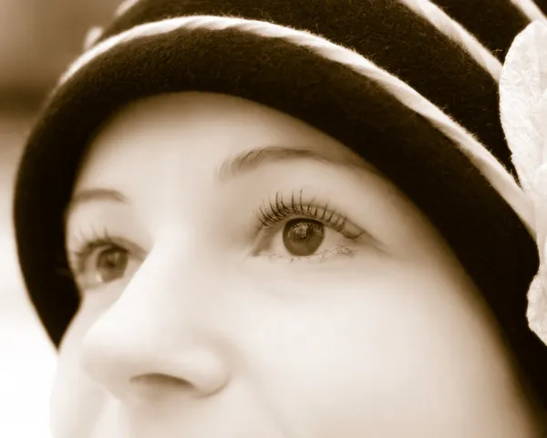 Los ojos de la mujer — Foto de Stock