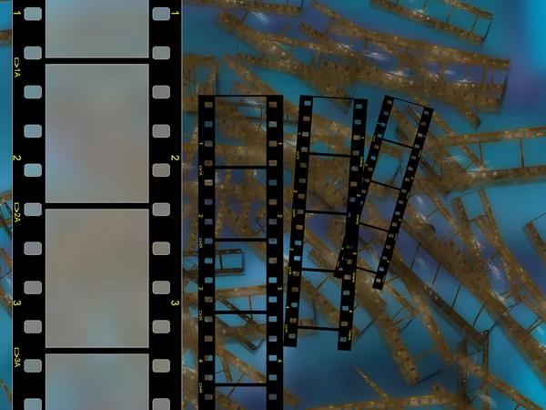 Nagy felbontású frsme 35mm film — Stock Fotó