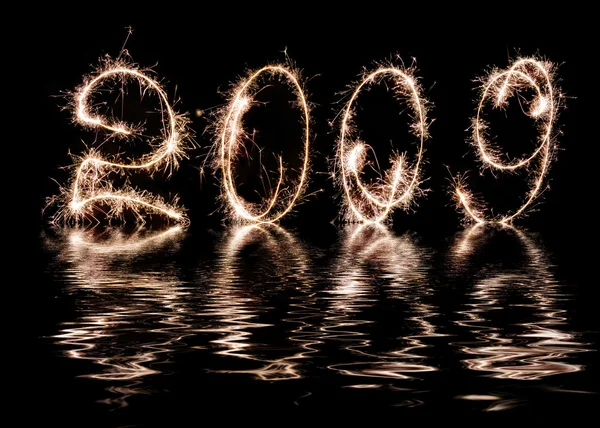Feuerwerk 2009 — Stockfoto