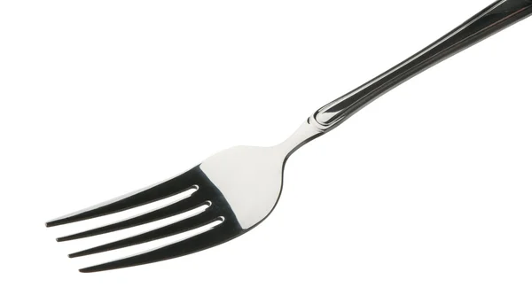 Fork isolated. Kitchen accessories close up — Stock Photo, Image