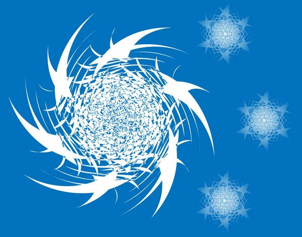 Set snowflakes — Stock Photo, Image