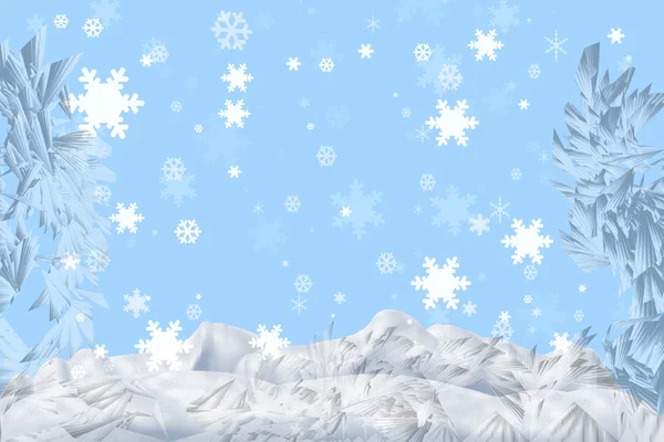 Set snowflakes — Stock Photo, Image