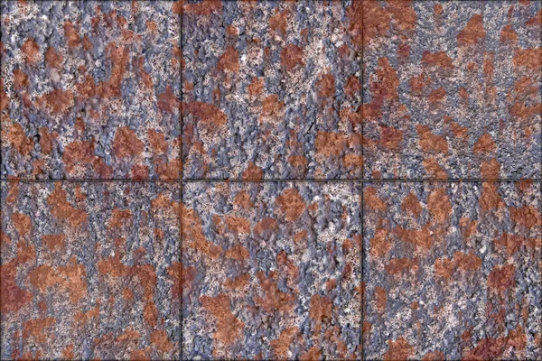 Hoge resolutie textuur steen met roest — Stockfoto