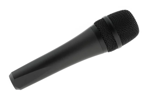 Izole mikrofon — Stok fotoğraf