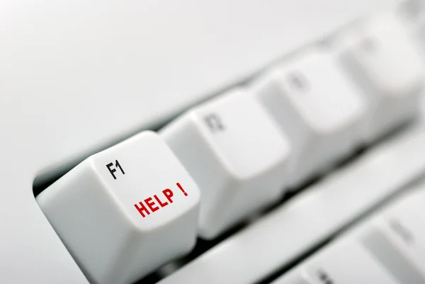 Keyboard help — Stock Photo, Image