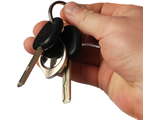 Schlüssel aus dem Auto — Stockfoto