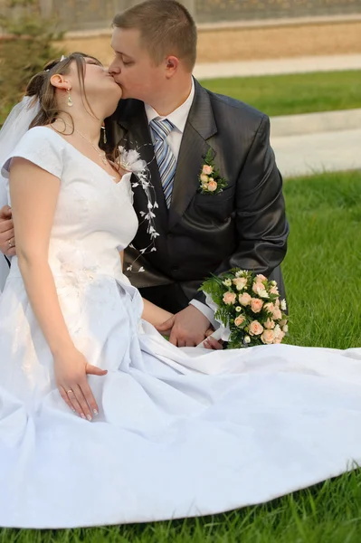 Pareja recién casada — Foto de Stock