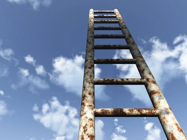 Escada no céu — Fotografia de Stock