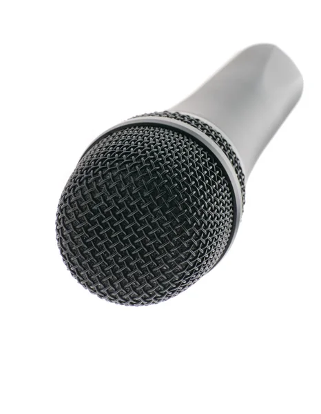 Mikrofon perspektif — Stok fotoğraf