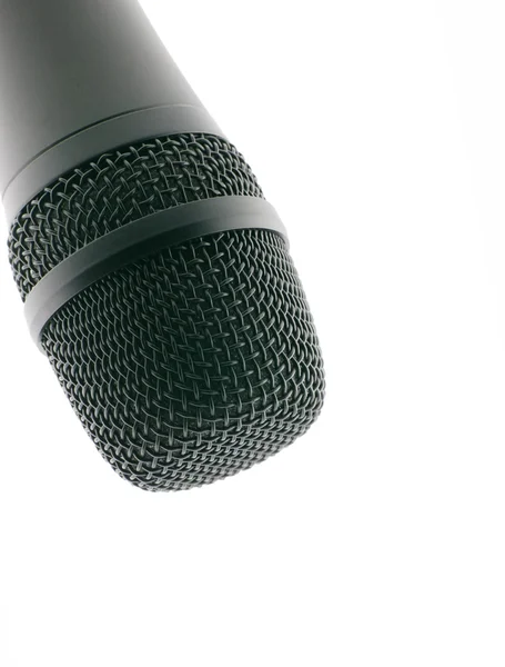 Микрофон вверх — стоковое фото