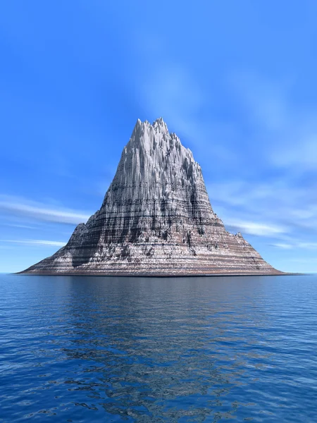Mountain - island — Stock Photo, Image