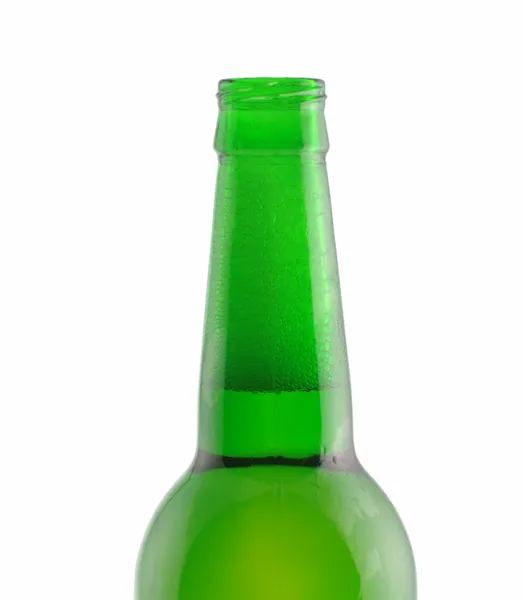Hals die geöffnete Flasche Bier — Stockfoto
