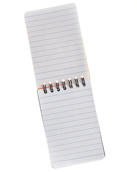 Notebook open — Stock Photo, Image