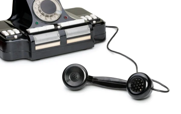 Telefon vechi, de pe cârlig — Fotografie, imagine de stoc