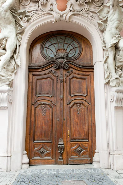 Dawny drzwi — Zdjęcie stockowe