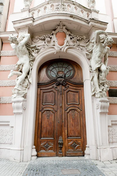 Viejas puertas de madera — Foto de Stock