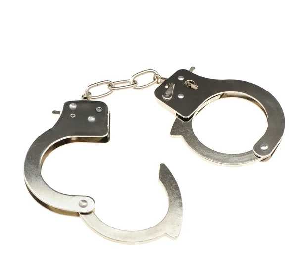 Open handcuffs — Stock Photo, Image