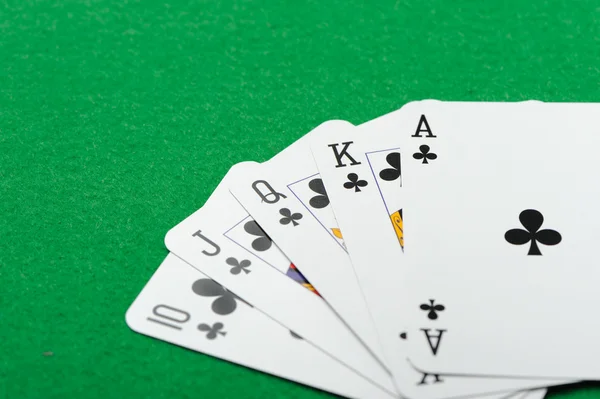 Poker combination — Stock Photo, Image