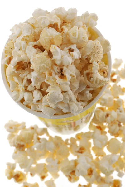 Popcorn achtergrond — Stockfoto