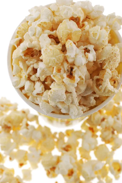 Popcorn tło — Zdjęcie stockowe