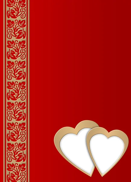 Cartolina - San Valentino — Foto Stock