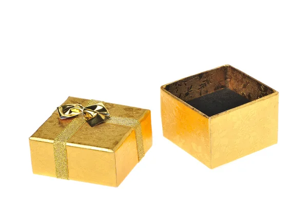 Gift box open — Stock Photo, Image