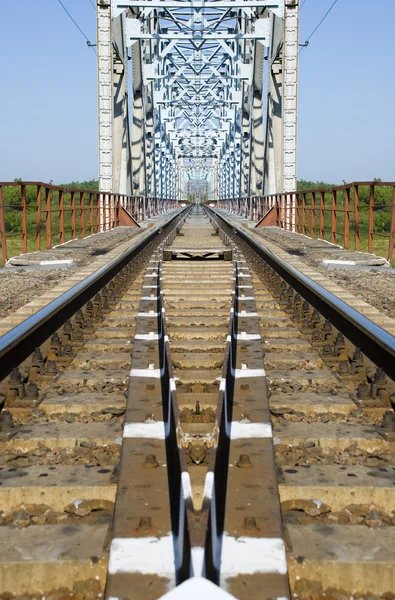 Spoorbrug — Stockfoto