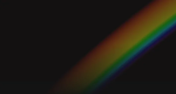 黒の虹 — ストック写真