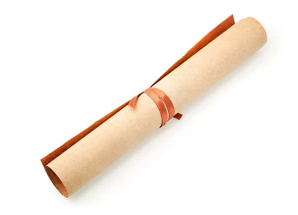 Parchment roll — Stock Photo, Image