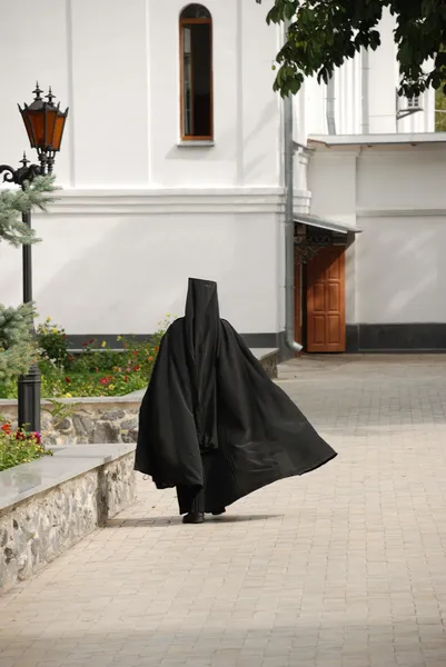 Der laufende Mönch — Stockfoto