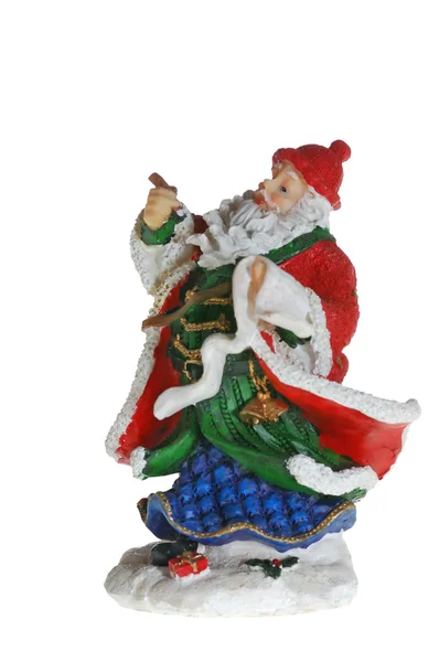 Papai Noel perfil — Fotografia de Stock