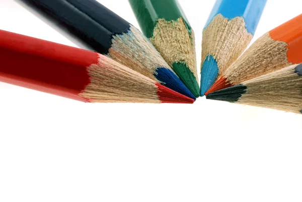Set blyertspennor — Stockfoto