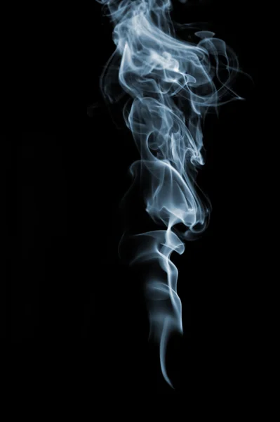 Fumo da sfondo nero — Foto Stock