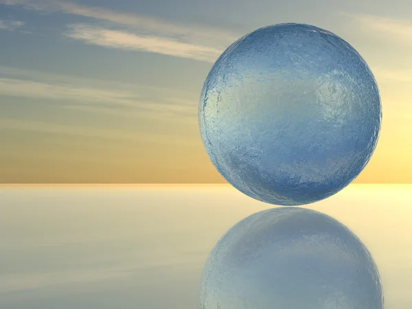 Água da esfera — Fotografia de Stock