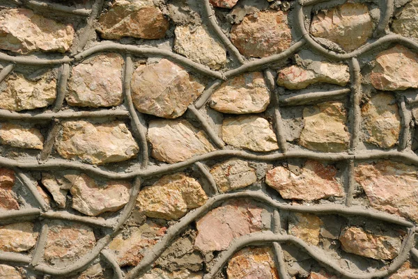 Каменный забор — стоковое фото