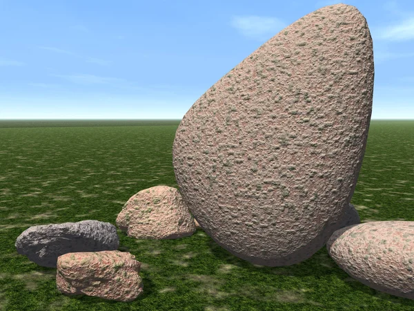 Placa de pedra — Fotografia de Stock