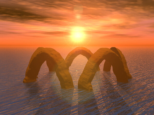 Закат фантастический
