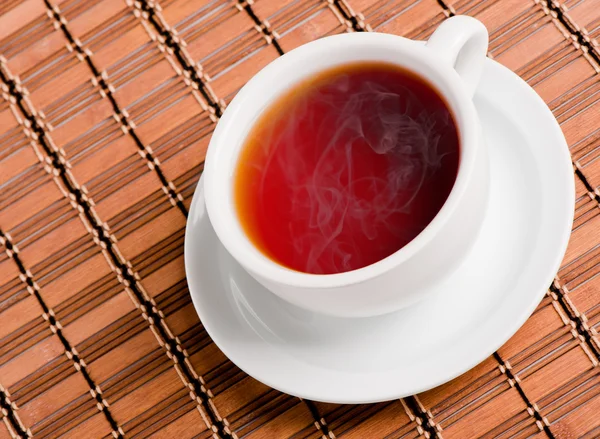 Taza de té negro — Foto de Stock