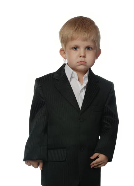 スーツを着た少年 — ストック写真