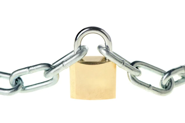 The lock with chain — Stock Photo, Image
