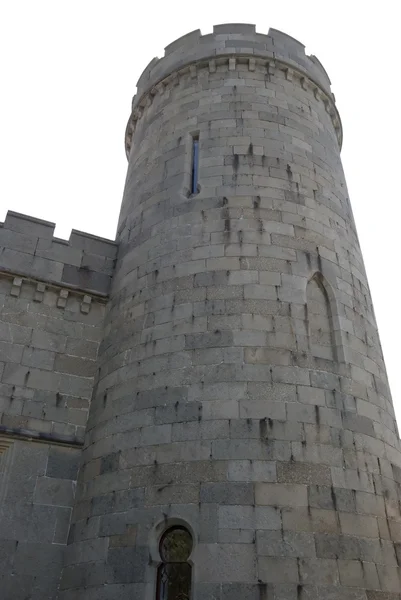 Tornet slottet isolerade — Stockfoto