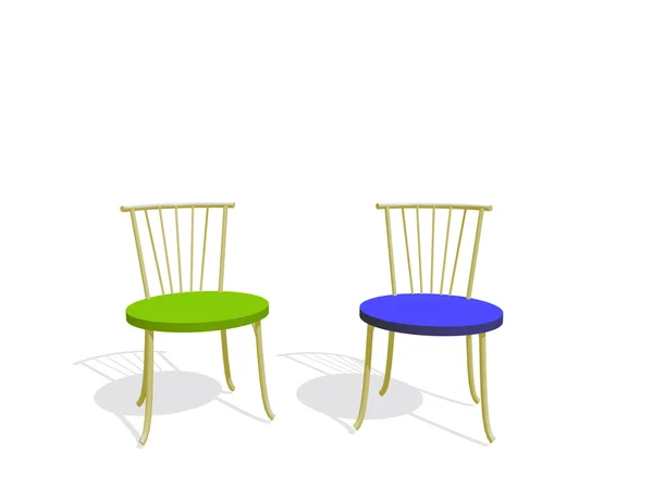 stock image Two chairs